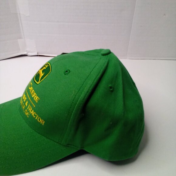 John Deere Hat Cap Adjustable Snap Back Green Greenville SC - Picture 5 of 9